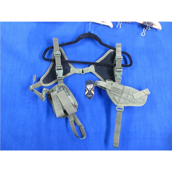 NEW - Condor Universal Shoulder Holster - Olive Drab