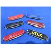 Image 1 : 6 Folding Blade Key Chain Knives