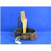 Image 1 : Leather Ammo Belt and Leather Holster (Right Hand)