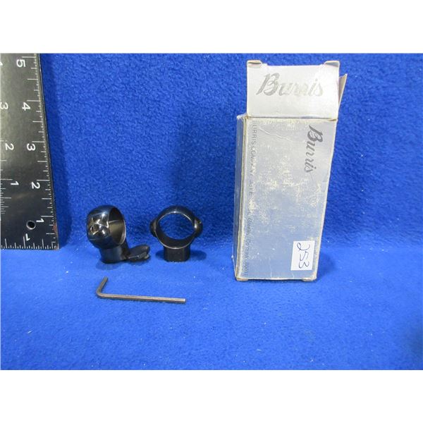 Burris 1" High Extension Front Standard Rear Rings #420205