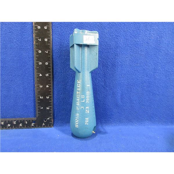 Inert Practice Bomb - 3 lb - MK 23 MOD I - PICK UP ONLY