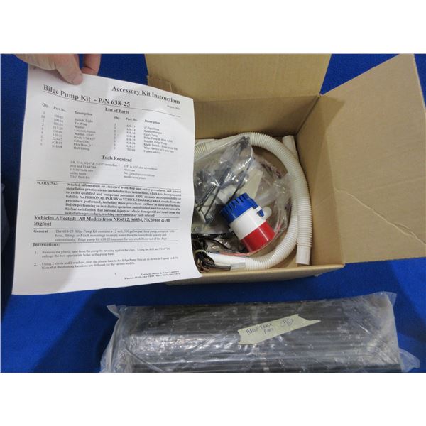 NEW - Argo Bilge Pump and 78 Track Pins