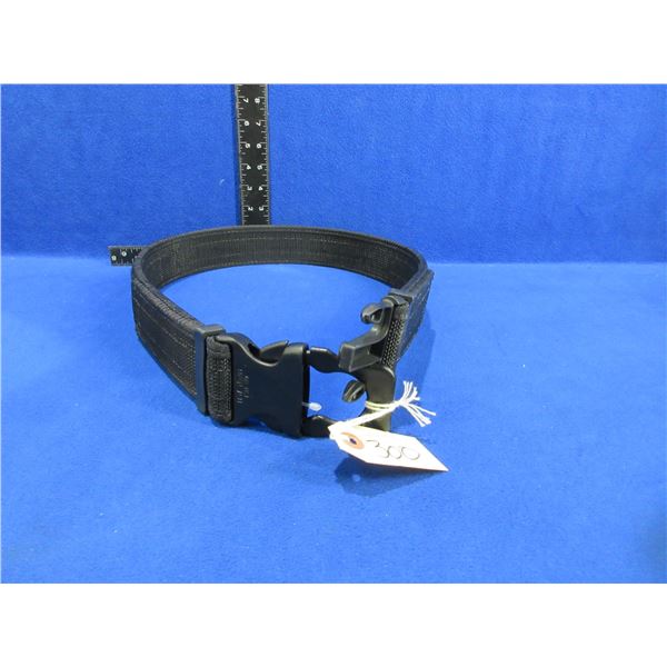 Uncle Mike's 38" to 42" Black No Hook & Loop Duty Belt