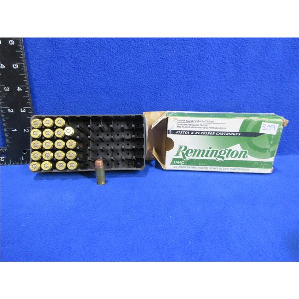 40 S&W 180gr MC Remington Cartridges - Box of 20