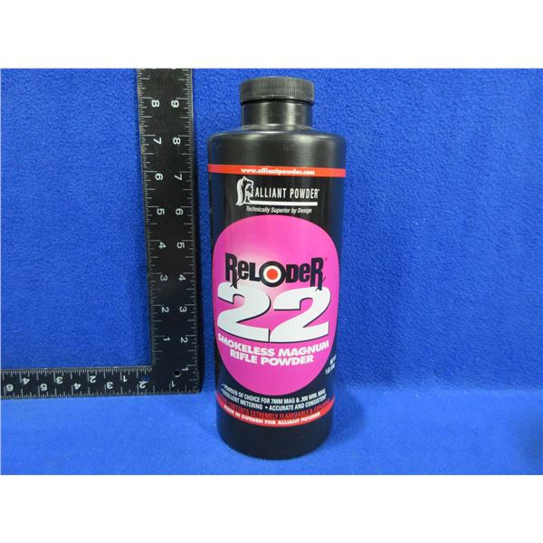 Alliant Reloder 22 Magnum Rifle Powder