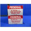 Image 2 : 38 Spl (+P) HP Semi-Wadcutter Federal Cartridges