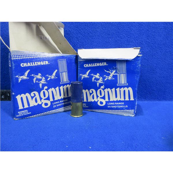 12 Ga. 2 3/4" 2 Shot Magnum Challenger Shotshells