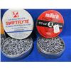 Image 2 : 3 Tins of .177 Cal. Pellets - RWS, BY and Milbro