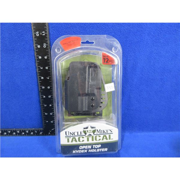 NEW - Uncle Mike's Tactical Kydex Open Top Holster