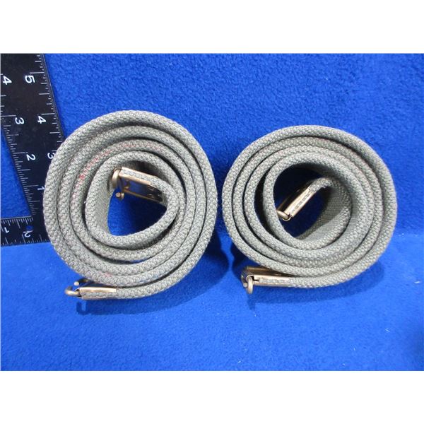 2 Lee Enfield Web Rifle Slings - Unused Military Surplus