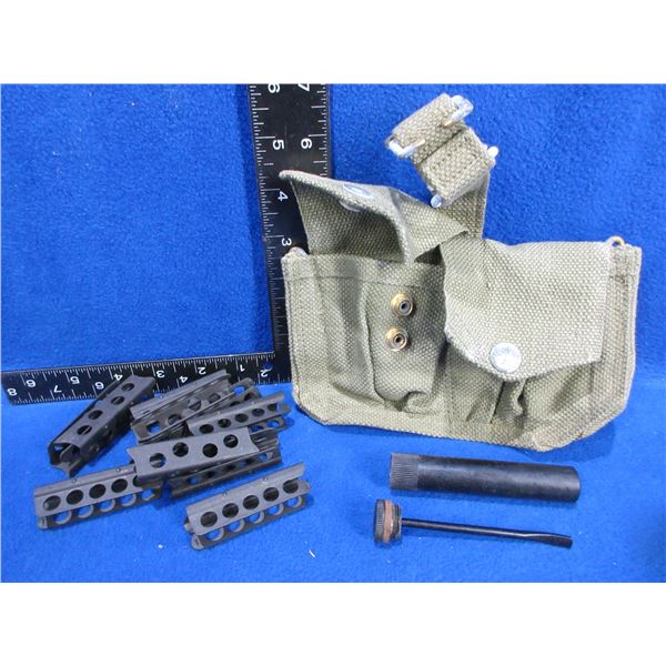 Lee Enfield Kit - 10 Stripper Clips, Oiler and Pouch