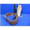 Image 2 : Leather Ammo Belt and Leather Right Hand Holster