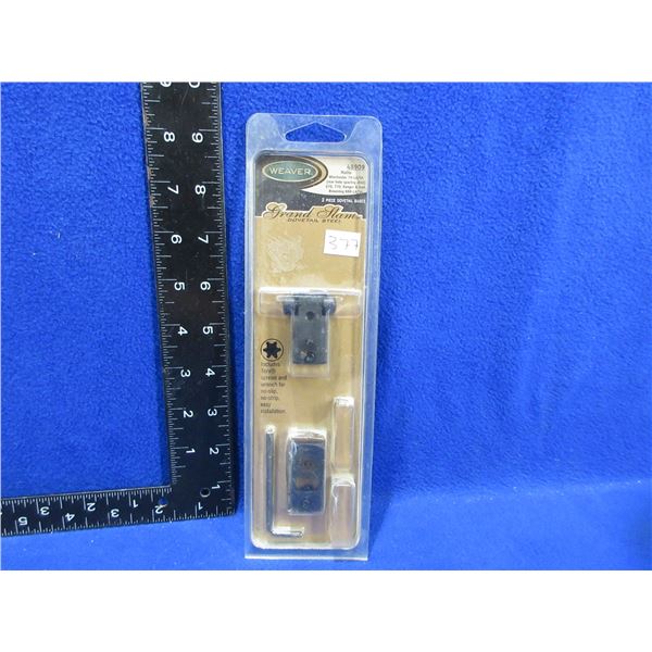 Weaver 2 Piece Dovetail Bases - Matte # 48909