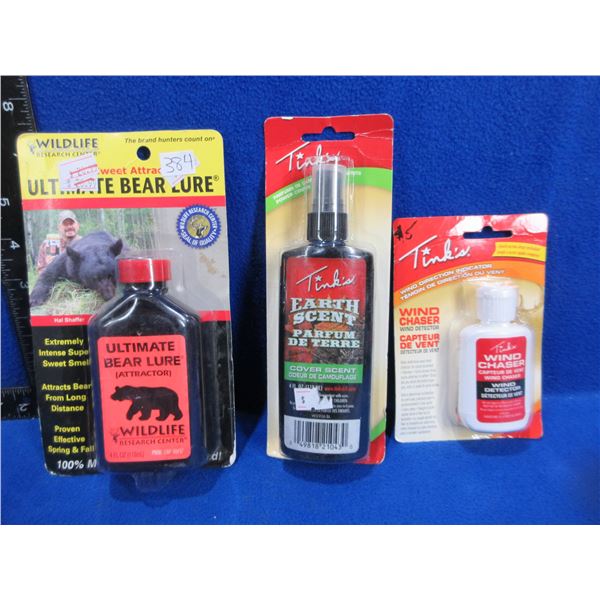 NEW - Tink's Wind Chaser, Earth Scent and WRC Bear Lure
