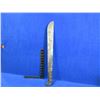 Image 1 : Unknown Machete - 17 1/2" Blade, 23" Total Length