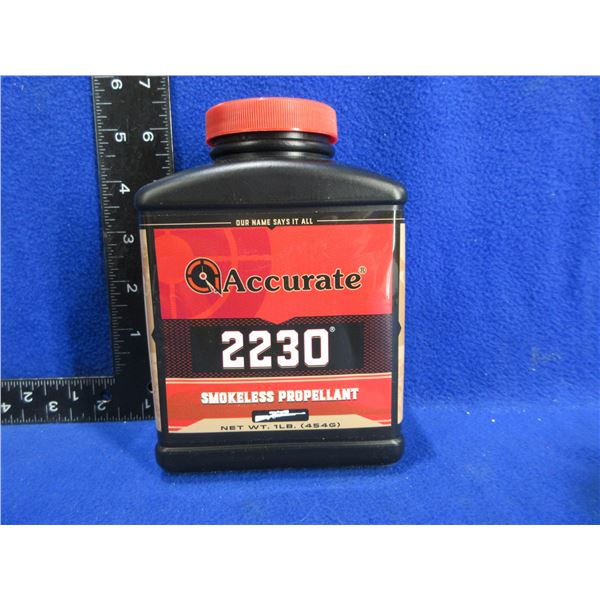 NEW - Accurate 2230 Smokeless Powder - 1 lb Tub