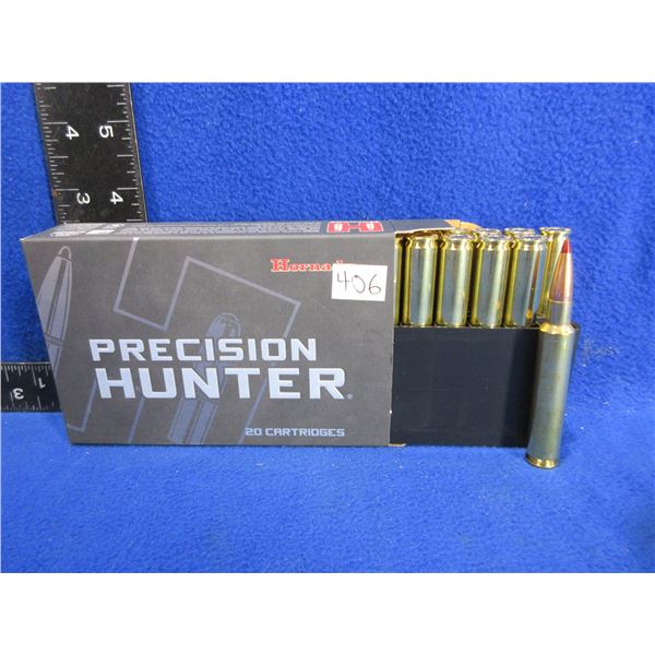 280 Ackley 162gr ELD-X Hornady Cartridges - Box of 20