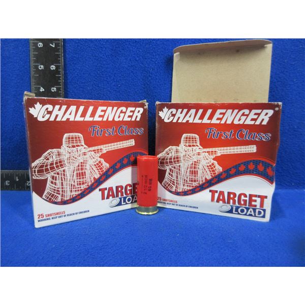 12 Ga. 2 1/2" 6 Shot Target Load Challenger Shotshells