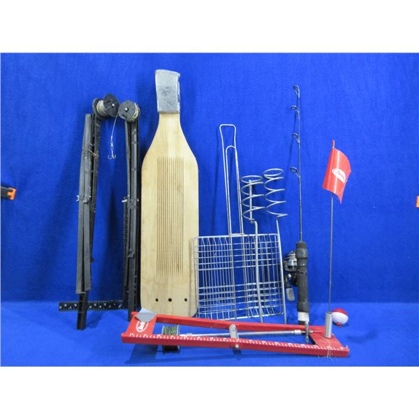 Lot of Misc. - Fishing/Ice Fishing Equipment