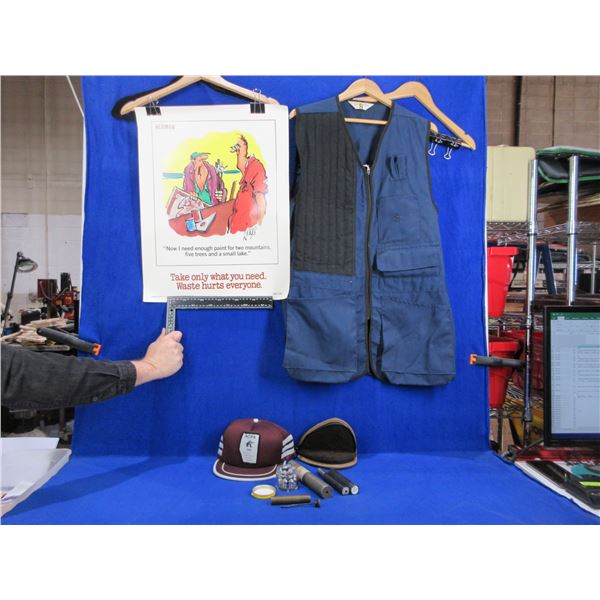 Lot of Misc. - Posters and Hunting/Gun Equipment