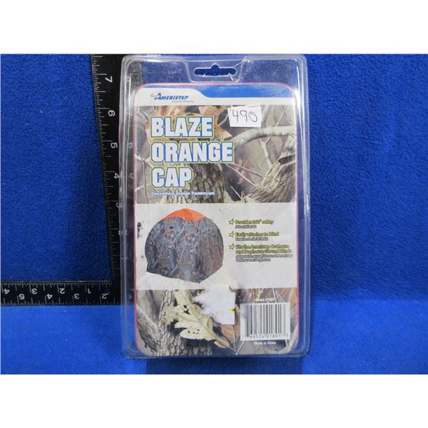 Ameristep Blaze Orange Cap for Hunting Blind