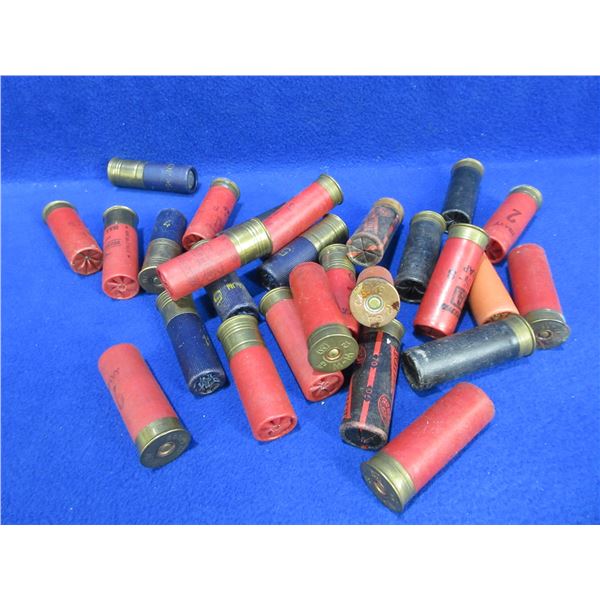 12 Ga. 2 3/4" Mixed Paper & Plastic Shotshells - Bag of 27