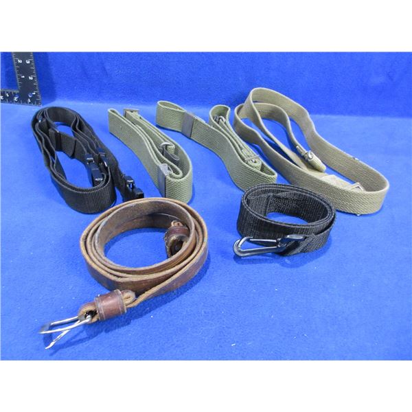 Lot of 6 Assorted Slings and Straps