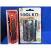 Image 3 : NEW - 3 Folding Pocket Knives and a Mini Tool Kit