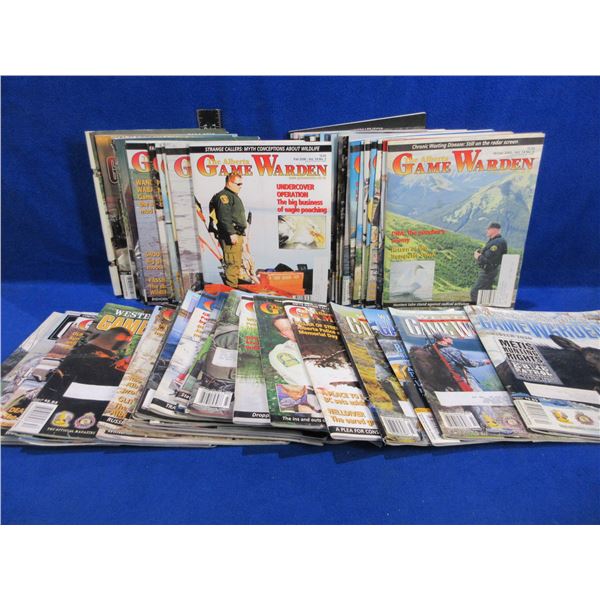 70 Game Warden Magazines - 1990's to 2020's