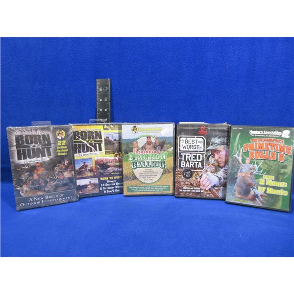 5 Hunting DVD's