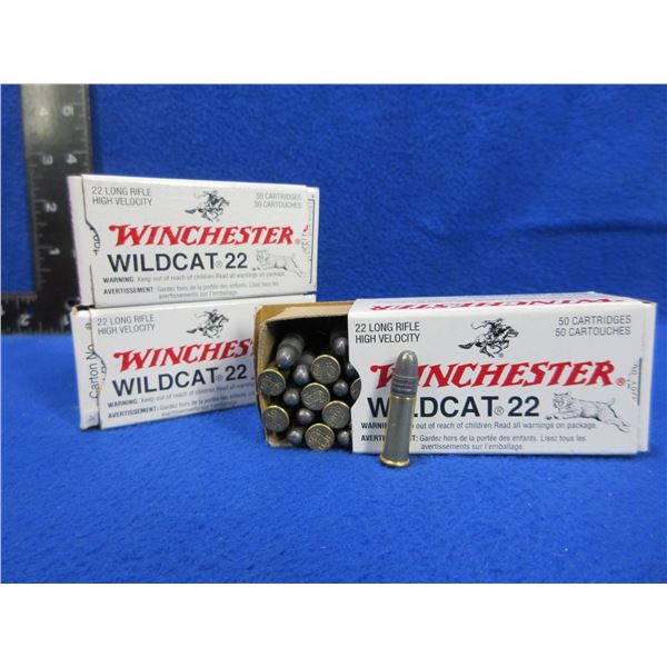 22 LR 40gr HV Wildcat 22 Winchester Cartridges