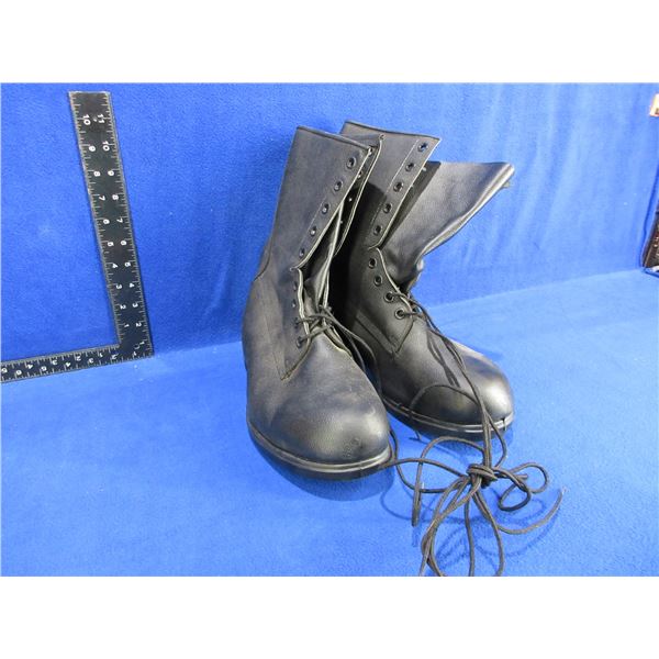 NEW - Combat Boots - Black - Size 11 1/2 - 12