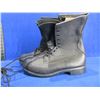 Image 2 : NEW - Combat Boots - Black - Size 11 1/2 - 12