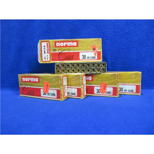 NEW - Brass Only - 30 US Carbine Unprimed