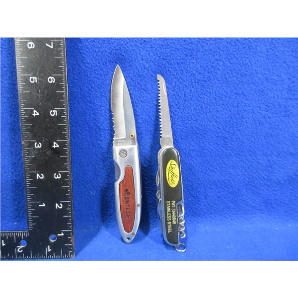 2 Folding Blade Knives - Rostfrei & Sheffield Mfg.