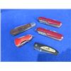 Image 1 : 5 Folding Blade Pocket Knives