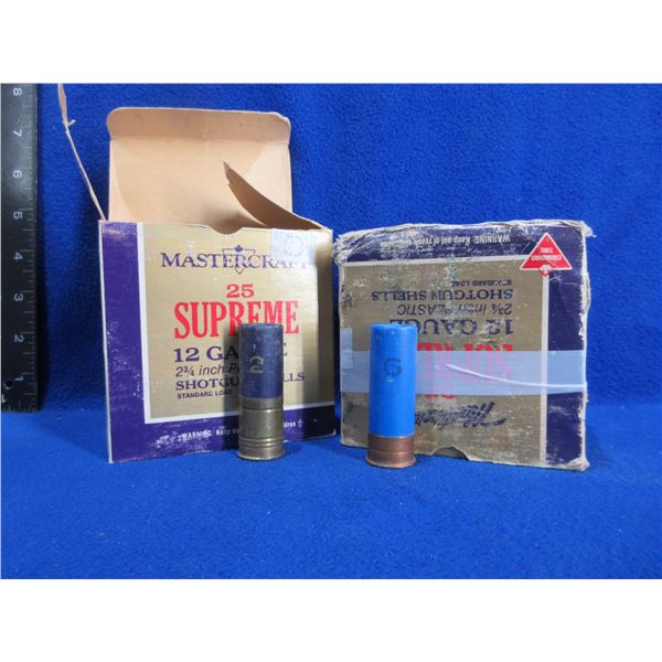12 Ga. 2 3/4" 6 Shot Mastercraft and Mixed Box Shotshells