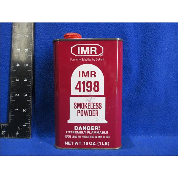 IMR 4198 Powder in Collector Tin - Sealed 1 lb Tin