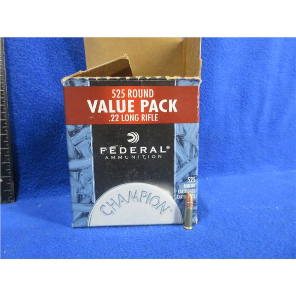22 LR 36gr CP HP Federal Champion Cartridges
