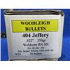 Image 2 : 404 Jeffery .422" 350gr Weldcore RN SN Woodleigh Bullets