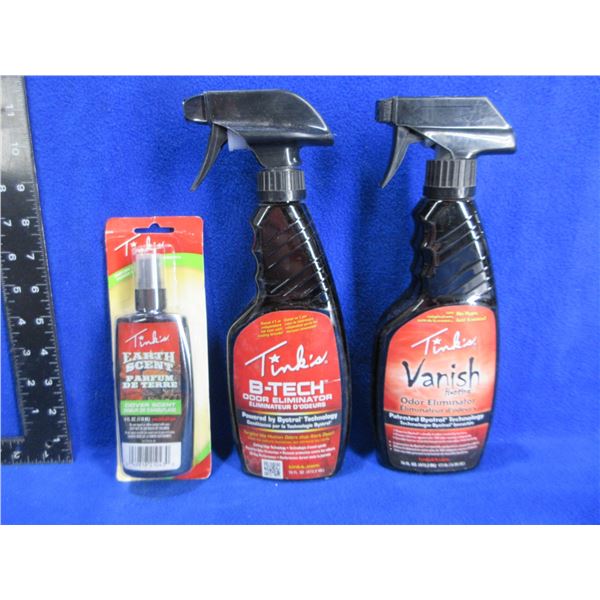 NEW - Tink's Earth Scent, B-Tech & Vanish Odor Eliminator