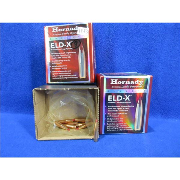 30 Cal. .308" 178gr ELD-X Hornady Bullets