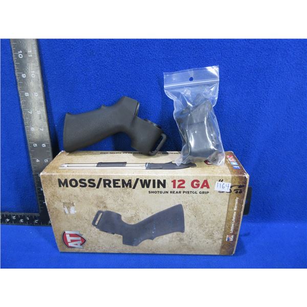 ATI 12 Gauge Shotgun Rear Pistol Grip - Moss/Rem/Win