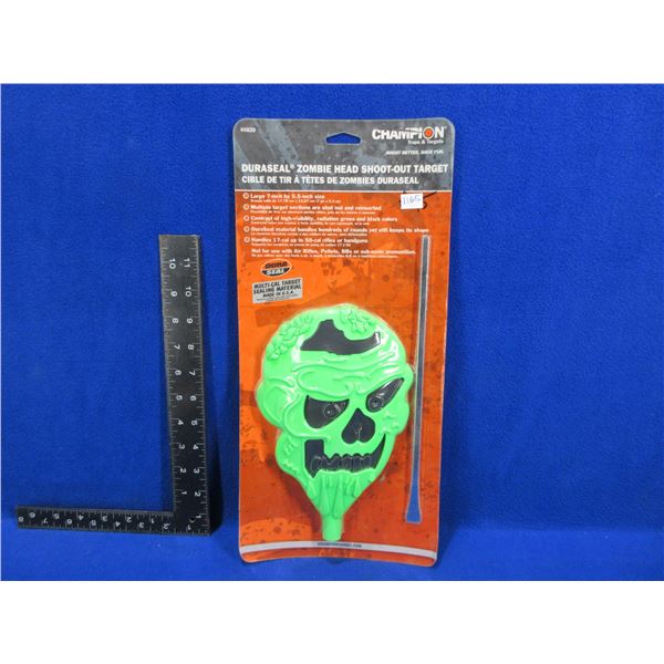 NEW - Champion Duraseal Zombie Head Shoot Out Target