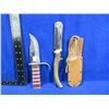 Image 1 : 2 Handcrafted Fixed Blade Knives