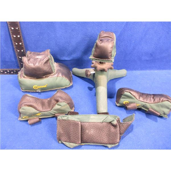 Caldwell Shooting Rest Tripod with 4 Bags and a Sandbag