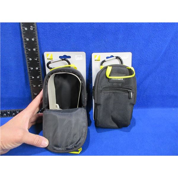 NEW - 2 Nikon SnapPack Magnetic Open & Close Cases