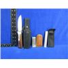 Image 1 : Fixed Blade Knife, Multi-Tool & 2 Sharpening Stones