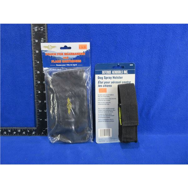 Dog Spray Holster and Pouch for Bearbanger & Flares