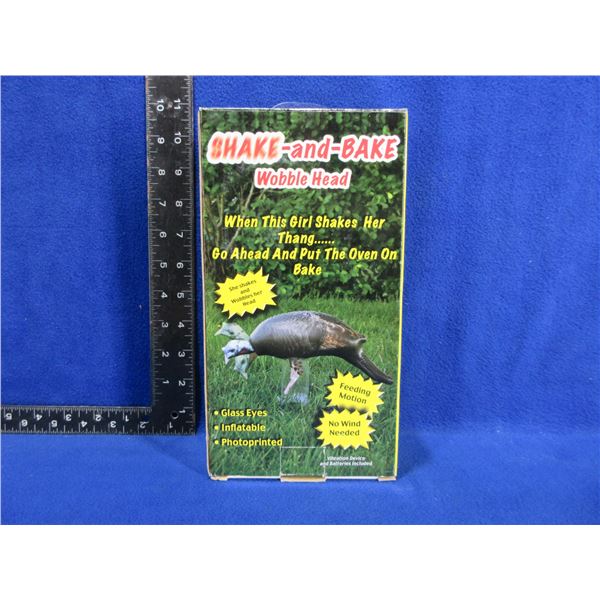 Shake and Bake Turkey Decoy Wobble Head